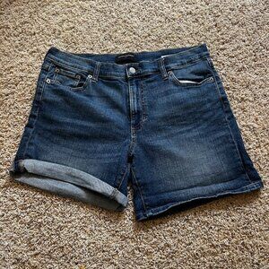 Banana Republic Dark Denim Shorts 5" Inseam